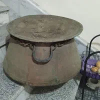 قابلمه بزرگ مسی قدیمی