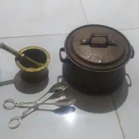 قابلمه مسی وهاونگ|کلکسیون اشیاء عتیقه|مشهد, توس (بلوار توس)|دیوار