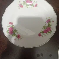 ظرف چینی گل سرخ