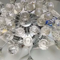 لوستر شیشه ای سقفی