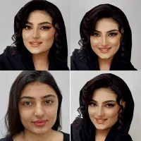 میکاپ شنیون vip وcip عروس وهمراه|خدمات آرایشگری و زیبایی|زنجان, |دیوار