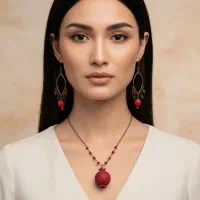 گردنبند انار