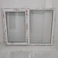 پنجره upvc دوجداره در حد نو
