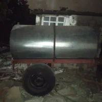 منبع فلزی ۲۰۰۰ لیتری با شاسی و لاستیک نو|مصالح و تجهیزات ساختمان|شیراز, عادل آباد|دیوار