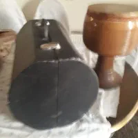 تمبک با جعبه کمی کارکرده|سازهای سنتی|تهران, مهران (سیدخندان)|دیوار