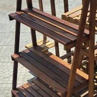 استند چوبی و چهارپایه چوبی