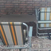 میز وصندلی تاشو