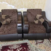 مبل ۷ نفره مناسب باغ|مبلمان خانگی و میز عسلی|قائم‌شهر, |دیوار