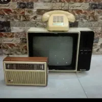 مجموعه تلفن ها وتلویزیون های نوستالژی|کلکسیون اشیاء عتیقه|زنجان, |دیوار