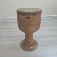 تنبک شیرانی دهانه ۲۴ چوب یک تکه