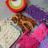 انواع کیف مکرومه