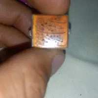 انگشتر گارنت سبز ایه رزق ضابطی عقیق کهنه|جواهرات|کرمان, |دیوار
