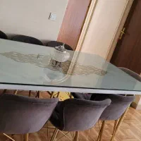 میز ناهارخوری ۸نفره|میز و صندلی غذاخوری|ری, جوانمرد قصاب|دیوار