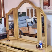 سرویس خواب فرانسوی (مبلمان و قصر جهیزیه الماس)|تخت و سرویس خواب|بیرجند, |دیوار