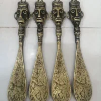 پاشنه کش برنجی قدیمی آنتیک و عتیقه
