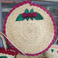 زنبیل ساده،گل کاموایی وگل برجسته وسفره ساده،گل دار|صنایع دستی و سایر لوازم تزئینی|رشت, پیرسرا|دیوار