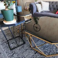 میز وسط و گل میز