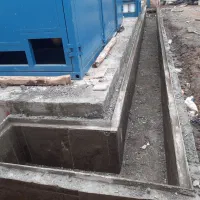 اسکلت فلزی آرماتوربندی سوله استخر آرشه فولادی|خدمات پیشه و مهارت|تبریز, |دیوار