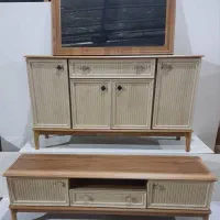 آینه کنسول، میز تلویزیون و جلومبلی مدل کاسپین|بوفه، ویترین، کنسول|تهران, شهید رجایی|دیوار