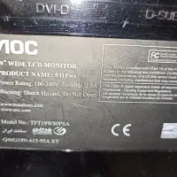 مانیتور ۱۹ اینچ AOC و موس و کیبورد بیسیم