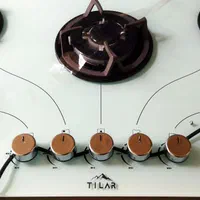 اجاق گاز سفید ۵ شعله|اجاق گاز و لوازم برقی پخت‌وپز|رشت, حمیدیان|دیوار