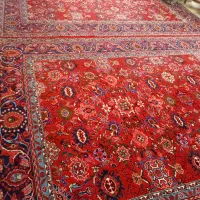 فرش دستباف کسب ننج ۹ متری لاکی