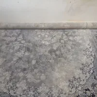 فرش ۱۲متری طوسی نقره ای