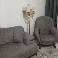 مبل راحتی هفت نفره بهمراه میزوسط|مبلمان خانگی و میز عسلی|تهران, امجدیه (خاقانی)|دیوار