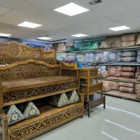 صندلی تک و دونفره چوبی سنتی روس/ میز و تخت و عسلی|مبلمان خانگی و میز عسلی|زنجان, |دیوار