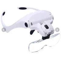 ذره بین چراغ دار بصورت هد بندی