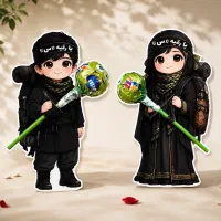 گیفت محرمی موکب اربعین پیکسل یا حسین