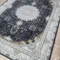 فرش مشهد اصل دوعدد۹متری ۱۲۰۰شانه تراکم ۳۶۰۰