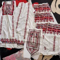 لباس تپه ای دست دوز|لباس|کهنوج, |دیوار
