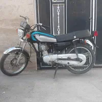 موتور سیکلت ۱۲۵cc پلاک قدیم