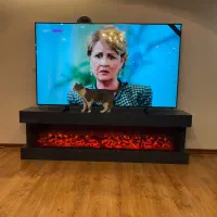 شومینه و‌ باکس (میز تلویزیون)