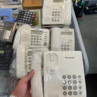 تلفن باسیم رومیزی ارزان مالزی پاناسونیک بدون برق