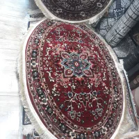 فرش،آشپزخانه بیضی سایز۱×۱/۵ضخیم هریس۵۰۰شانه