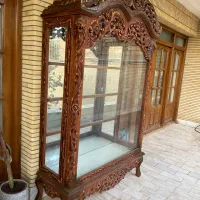 ویترین و بوفه چوبی|بوفه، ویترین، کنسول|اصفهان, جاوان|دیوار