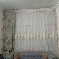 پرده به همراه زیر پرده وچوب پرده