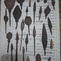 تعدادی تیر پیکان خیلی قدیمی