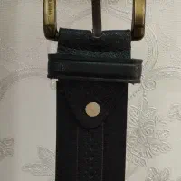 کمربند چرم اصل پهن