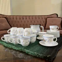 ست چایخوری (قهوه خوری) ویکتوریا آرکوپال اصل فرانسه|ظروف سرو و پذیرایی|تهران, سازمان برنامه جنوبی|دیوار