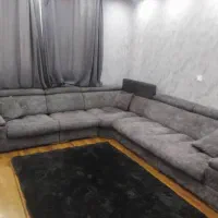 مبل ال و تخت خواب دو نفره