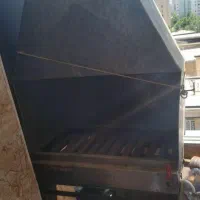 کباب پز ایستاده گازی پایه دار و دودکش دار در حد|اجاق گاز و لوازم برقی پختوپز|ارومیه, |دیوار