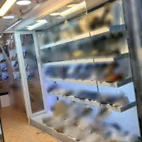 ویترین کمد دار، کتابخانه، قفسه دکور|کتابخانه، شلف، قفسههای دیواری|قوچان, |دیوار