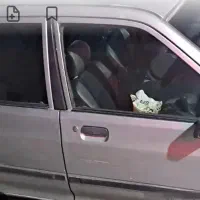 فروش پراید نقره ای ۸۴