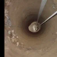 چاه کنی(مغنی )لایه روبی.