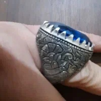 انگشتر قلم کاری شده کار دست