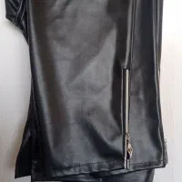 شلوار چرم تو پنبه ای سایز بزرگ