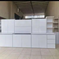 کابینت آشپزخانه فلزی با درب MDF